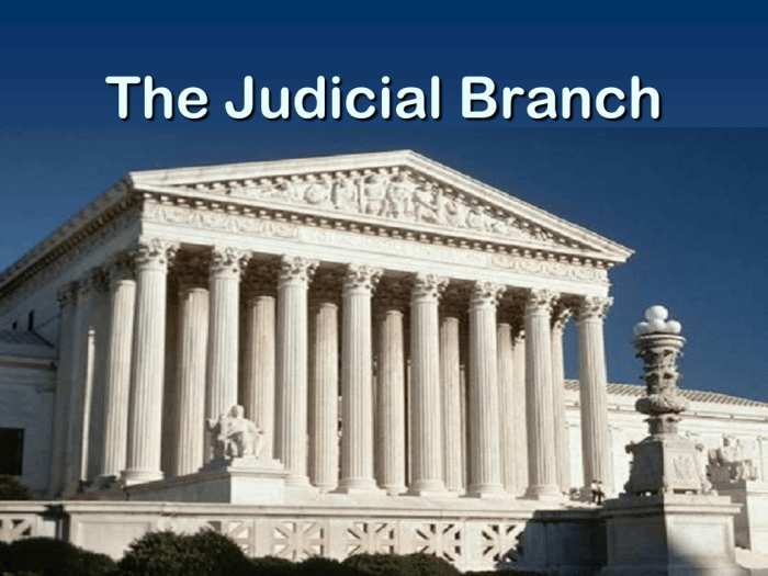 Branch laws judicial courts justice presentation interpret state interpreting ensuring legal rights citizens constitution their protect enforce