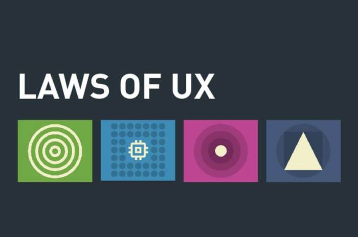 How many types of ux laws are there