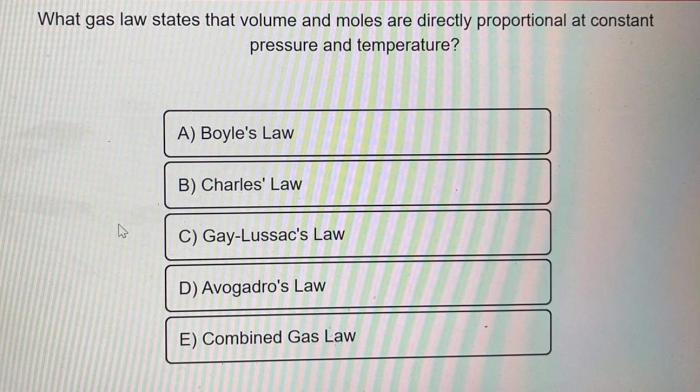 What is gay-lussac's law in simple terms