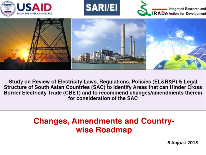 Markets electricity regulation