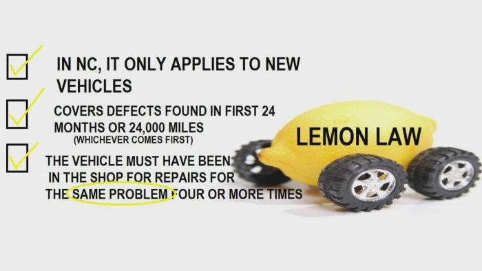 What is the lemon law in california