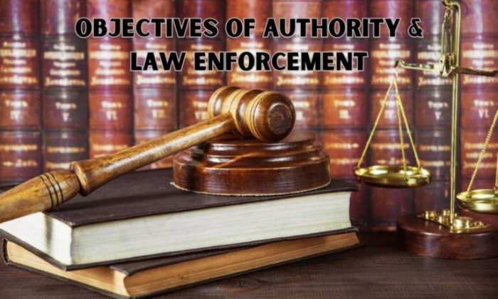 Enforce law authorised been