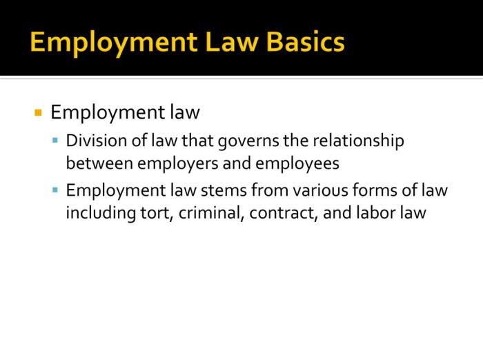 What is labor law