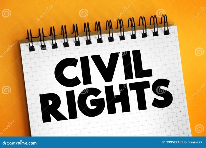 Why were civil rights laws enacted