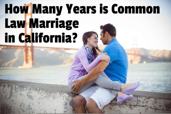 Is there common law marriage in california