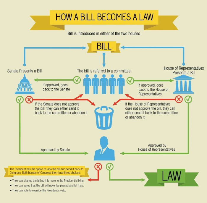 How does a bill become law