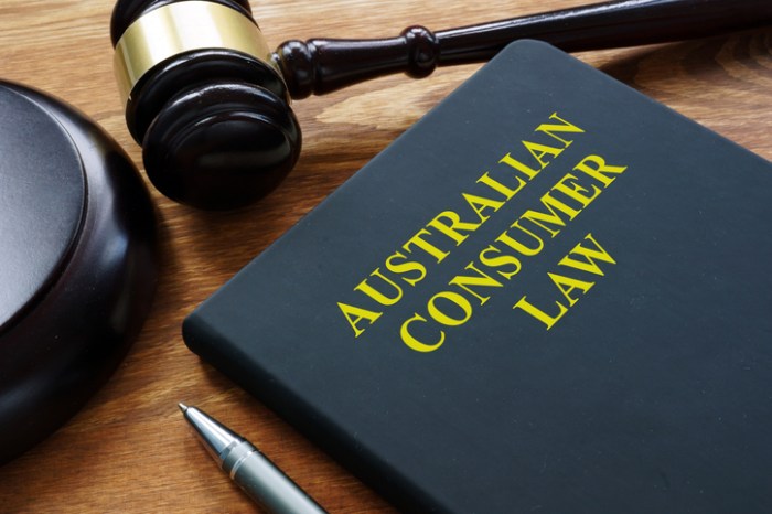 Who enforces australian consumer law