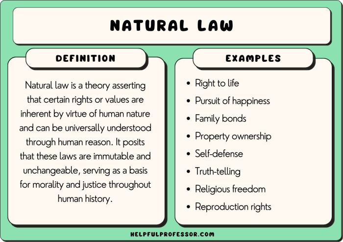 What is natural law