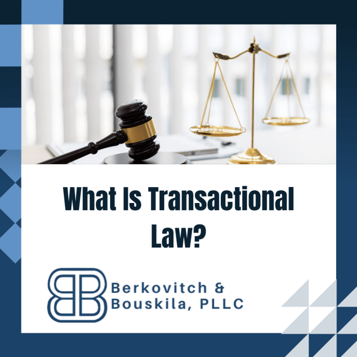 Transactional law