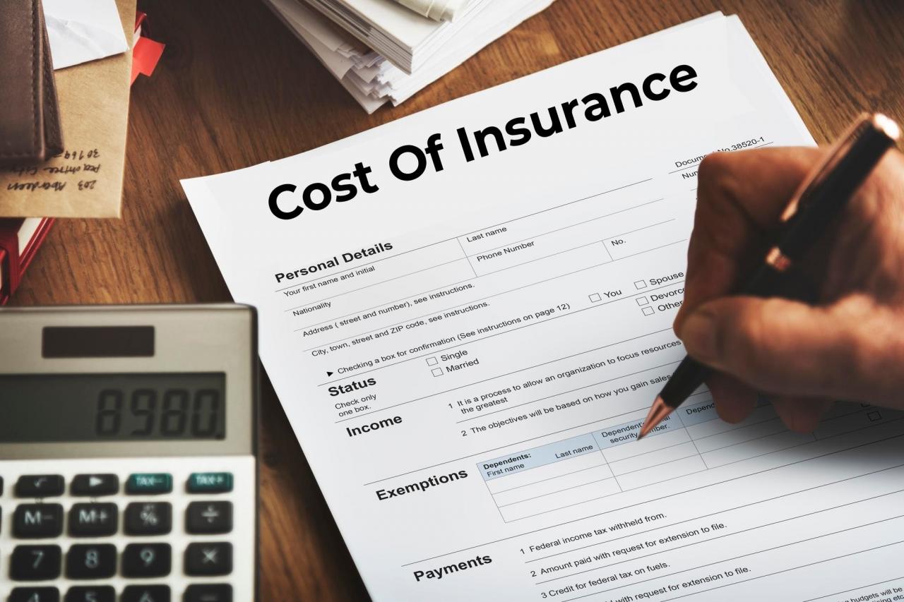 Insurance cost in australia