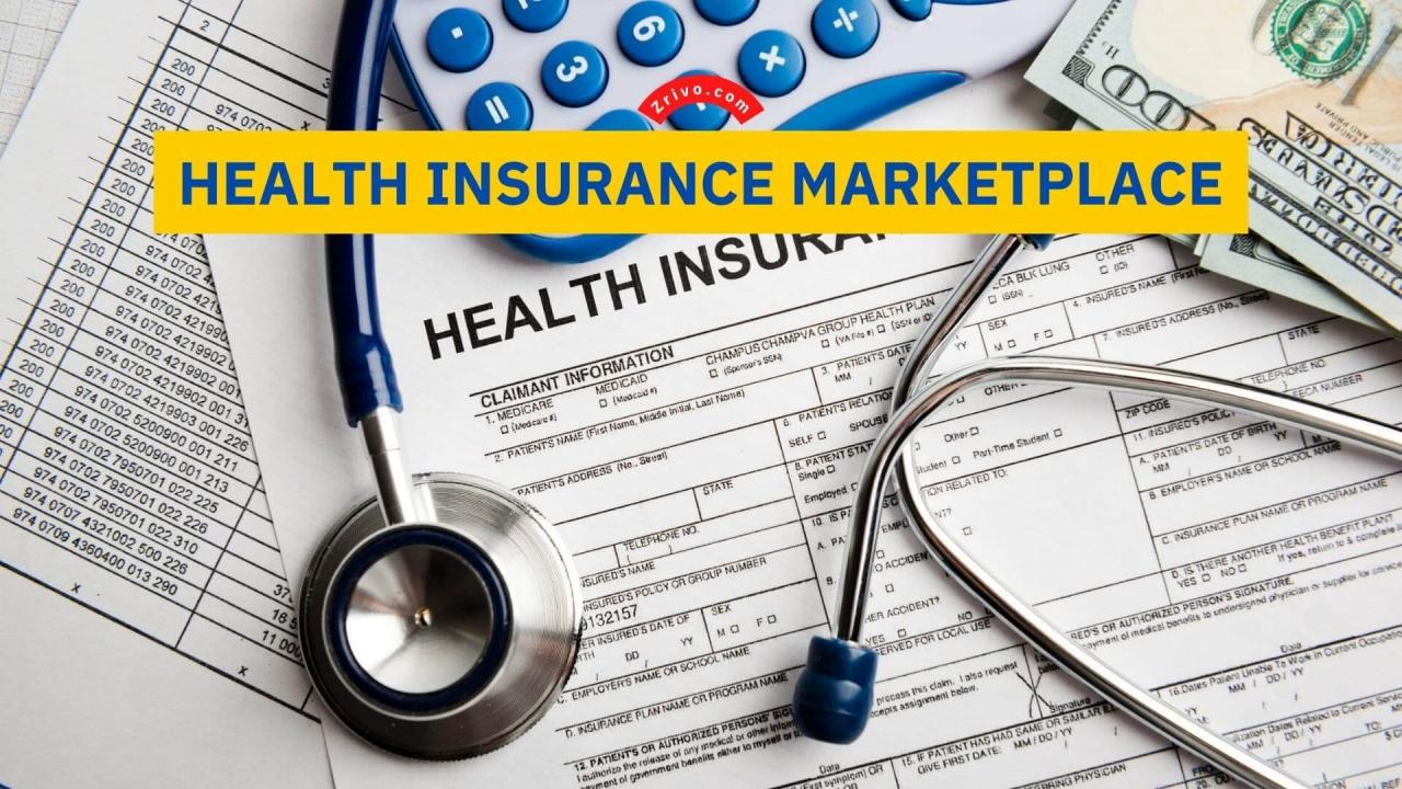 What is a health insurance marketplace